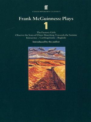 cover image of Frank McGuinness Plays 1